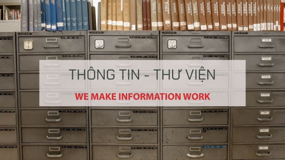Ngành Thông tin - thư viện
