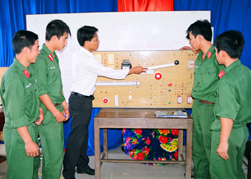 Đào tạo nghề cho bộ đội xuất ngũ Đào tạo nghề cho bộ đội xuất ngũ